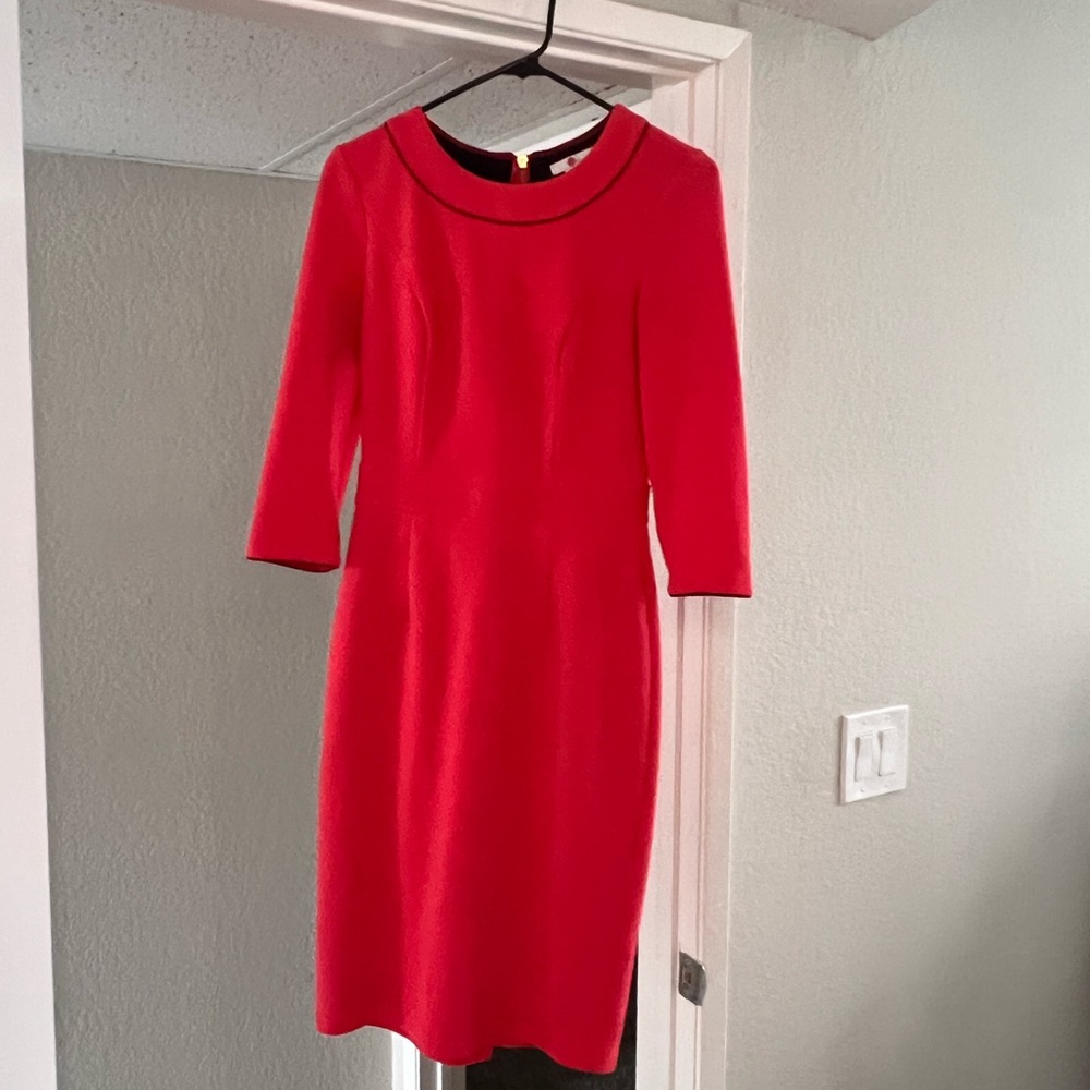 Hot pink dress